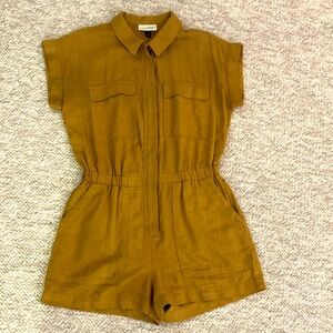 EUC Khaki Utility Romper Size 2